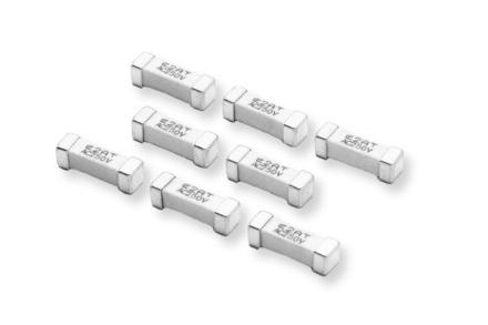 Littelfuse 443 Series fuses, 250V, 0.5A to 5A, square surface mount fuse